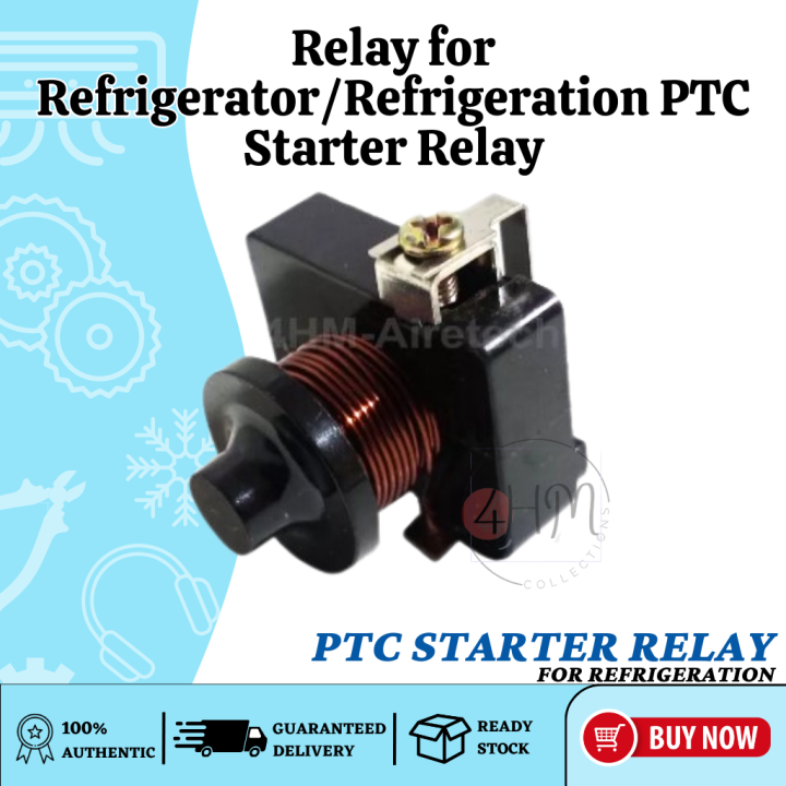 FOURHMC HIGH QUALITY Relay for Refrigerator/Refrigeration PTC Starter