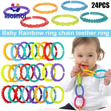 Baby Cloth Book Baby Toddler Early Learning Fabric Book Ring Paper