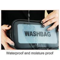 Female Transparent Waterproof Storage Pouch Makeup Bag Portable Travel Wash Makeup Bag Makeup Cosmetic Bags Makeup Storage Bag