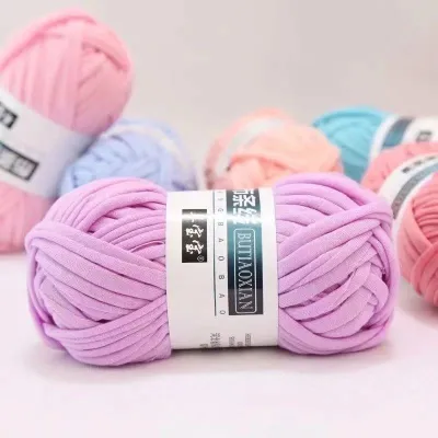 100g/Ball High Quality Soft Thick T Shirt Yarn Wool for Hand Knitting Blanket Carpet Handbag Crochet Cloth Threads for Knitting