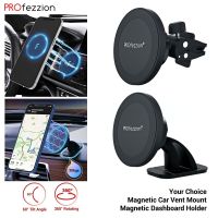 PROfezzion 2-Pack Magnetic Car Mount เข้ากันได้กับ iPhone 14/12/13 /Pro/ 12 Max/ 12 Mini/magsafe Case Strong Magnet Air Vent Phone Holder