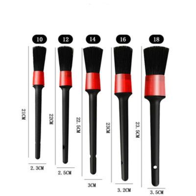 Different Sizes Automotive Detail Brushes Detailing Set Dashboard Air Outlet Tools for Car