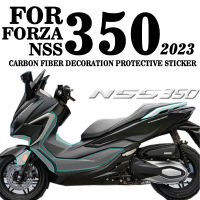 For Honda Forza350 NSS350 FORZA 350 Motorcycle 2D Body Full Kits Decoration Carbon Fairing Emblem Sticker Decal Accessories