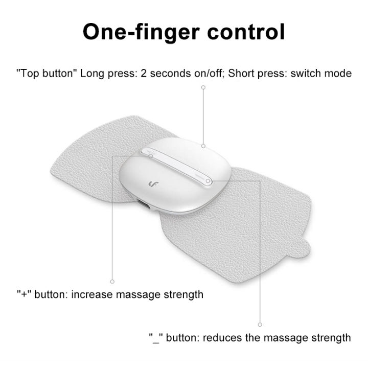 xiaomi-youpin-leravan-เครื่องนวดไฟฟ้า-แบบแปะติดตัว-สำหรับการผ่อนคลายกล้ามเนื้อ-ขนาดเล็กพกพาง่าย-เครื่องนวด-wireless-massager-mini-massager-2pcs