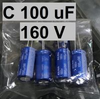 *4 ตัว C 100 uF 160 V ELNA