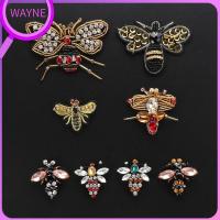 WAYNE 2pcs แฮนด์เมด ตัดเย็บเสื้อผ้าและผ้า ลูกปัด เย็บปักถักร้อย คริสตัลแอ็ปเปิ้ล แพทช์เลื่อม เย็บบน Patch ตราผึ้ง