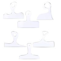 【LZ】❒❇◄  Modelos Router para Carpintaria Charcuterie Board Handle Template Tábua de corte Clear Acrílico Modelos Ferramentas