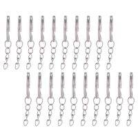 360 Pcs Keychain Rings Kit Including Open Jump Rings Connectors Bulk and Screw Eye Pins Hooks for DIY Crafts