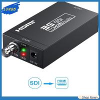 LONGB มืออาชีพอย่างมืออาชีพ 1A DC 5V BNC ไปยัง HDMI อะแดปเตอร์ 3G SDI เป็น HDMI ตัวแปลงสัญญาณ วิดีโอเสียง