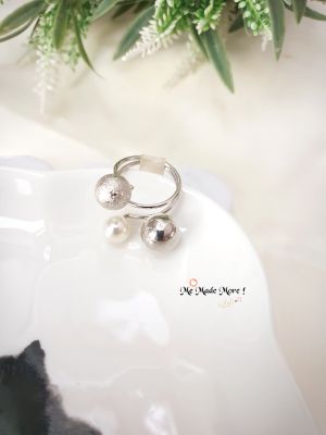 แหวนเงิน แหวนแฟชั่น แหวน ring womenring แหวนสวย แหวนน่ารัก เครื่องประดับ jewelry แหวนมุก แหวนสไตล์พั๊ง แหวนจี้ใหญ่ แหวนผู้หญิง แหวนสแตนเลส