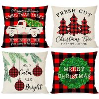 Pillows Covers for , Throw Pillow Cases for Christmas DéCor Couch