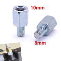 1 Pair Motorcycle Mirror Adapters M8 M10 10mm 8mm Rearview Mirrors Conversion Bolt Adapter Thread Universal Mirrors