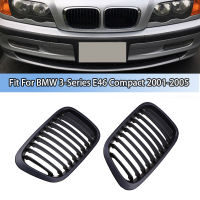 รถแข่งเตาย่างไตกระจังหน้า ABS สำหรับ BMW 3-Series E46ขนาดกะทัดรัด2001 2002 2003 2004 2005ฝากระโปรงกันชนย่างอุปกรณ์เสริม