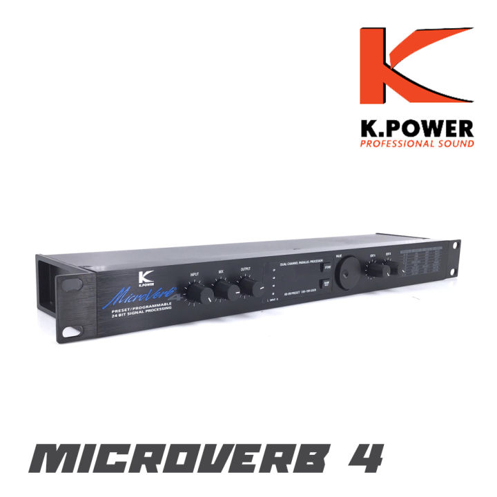 kpower-microverb4-ดิจิตอลเอ็ฟเฟ็กซ์-เครื่องปรับเอฟเฟคเสียงร้องและเสียงดนตรี-สินค้าใหม่ของแท้100