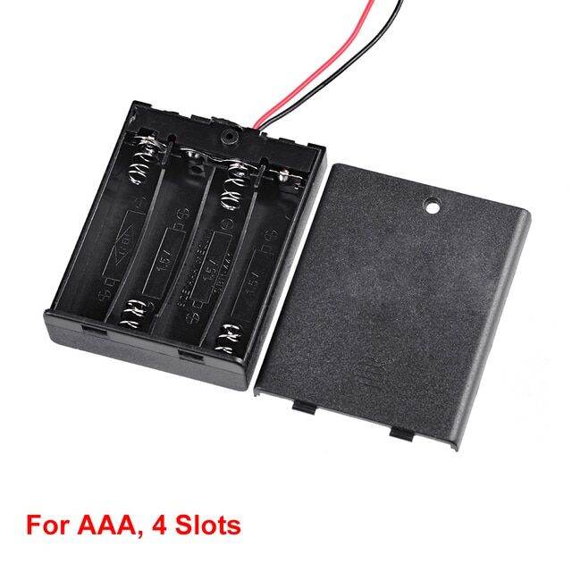 2 3 4 Slots AAA Battery Case 2x 18650 9v PP3 Battery Box AAA Battery