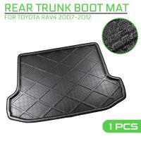 รถชั้น Mat พรมด้านหลัง Anti-Mud สำหรับ Toyota RAV4 2007 2008 2009 2010 2011 2012