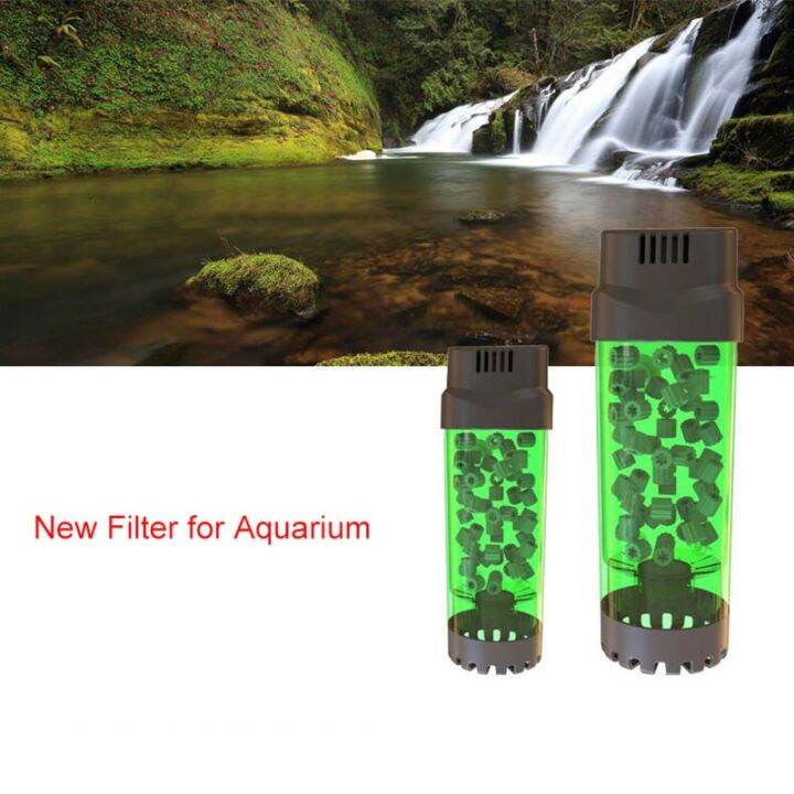 New Aquarium Filter Fish Tank Fluidized Moving Bed Filter Bubble Bio