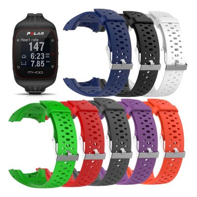 Silicone Breathable Wristband Strap for M400 M430 Smart Watch Watchband Bracelet Strap Replacement for Polar M400 M430 GPS