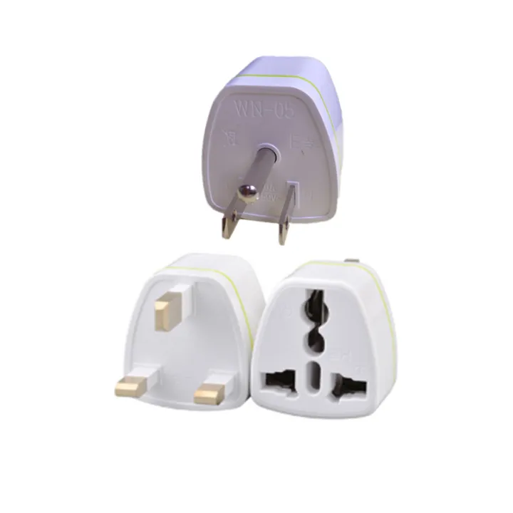 Travel Adapters Converters 3 Pin Plug Adaptor UK US Standard Universal