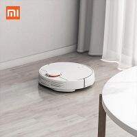 XIAOMI MIJIA 3C เครื่องดูดฝุ่นหุ่นยนต์และถูพื้นสำหรับเครื่องใช้ภายในบ้านฝุ่น LDS Scan 4000PA Cyclone ดูดวางแผนอย่างชาญฉลาดไม้ถูพื้น