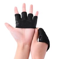 hotx【DT】 Gym Half Gloves Crossfit Workout Weight Lifting Hand Protector Exercise Cycling