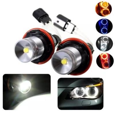 ↂ◙ 2pcs LED Angel Eyesled headlight For BMW E39 E53 E60 E61 E63 E64 E65 E66 X5 Halo Xenon Marker Ring Light Bulb Angle eye Canbus