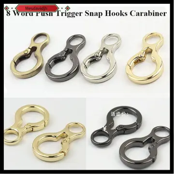 Round Carabiner Metal Spring Key Ring, Plated Spring Snap Hooks Clip,  Spring Keyring Buckle, Metal O Ring for Purses - China Spring O Ring, Snap  Clip Hook