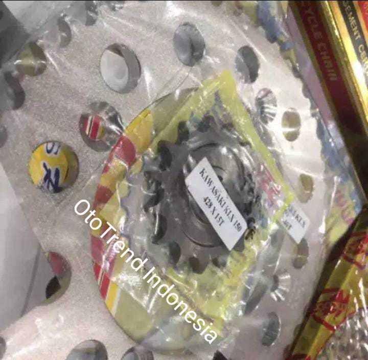 gir set motor kawasaki gear klx 150 d tracker sss rantai expedition