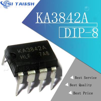 10pcs KA3842 KA3842A UC / TL3842 charger /  supply chip IC Manifold line DIP8 Original authentic WATTY Electronics