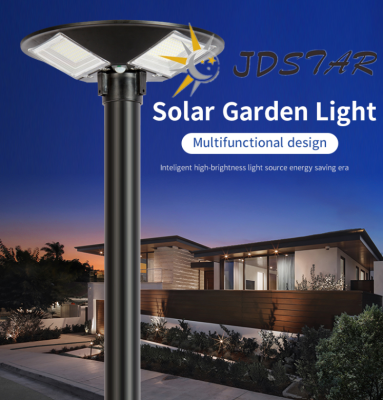 โคมไฟ8ทิศทางทรงกลม 672 LED SOLAR STREET LIGHT แสงขาว  (WHITE 6000K) สว่างยันเช้ารอบทิศทาง กันนำ้ ติดตั้งง่าย สวยงาม สว่างถึงเช้า  Sku2665