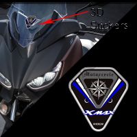 Yamaha X-Max Xmax X Max 125 250 300สกู๊ตเตอร์มอเตอร์ไซค์400กระจกบังลมหน้าจอที่บังลมสติกเกอร์โลโก้สัญลักษณ์