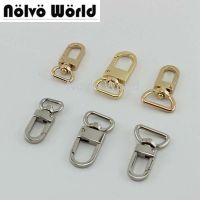 Nolvo World 20pcs 4 สี 13mm 17mm 20mm Bag Charm แท็กกระเป๋าเดินทาง Hook สำหรับสายรัดกระเป๋า Hooks, แท็กกระเป๋าเดินทางตะขอหมุน-ZOK STORE