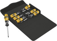 Wera 05137811001 Kraftform 900/7 set 1 screwdriver set Kraftform Wera: The chiseldriver, 7 pieces