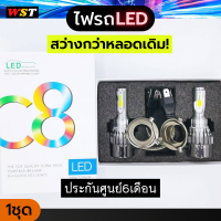 ไฟหน้ารถยนต์ ไฟหน้าled ไฟตัดหมอก รับประกัน6เดือน H1 H3 H4 H7 H11 H8 H16 9005 9006 HB3 HB4