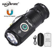 HaixnFire ฟลัดไลท์ทำงานไฟฉายจิ๋วไฟฉายจิ๋ว LED X31กลางแจ้งตะเกียงตั้งแคมป์ลูเมน USB