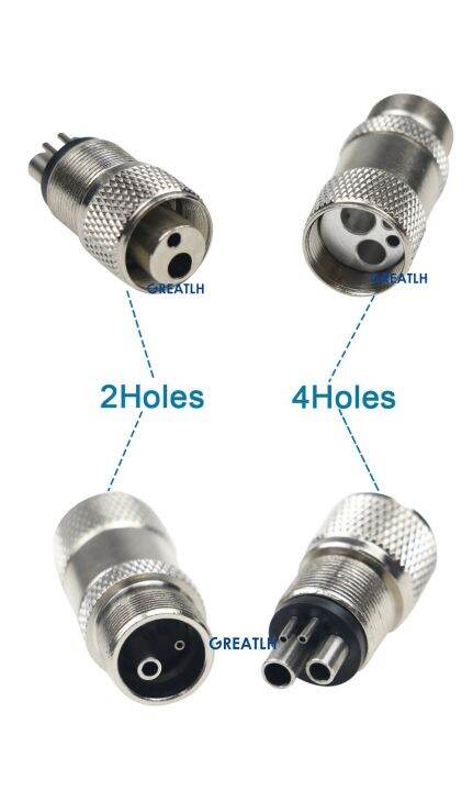 dental-high-speed-handpiece-turbine-adapter-connector-for-air-motor-4-holes-2-holes-changer-connector-dental-instrument