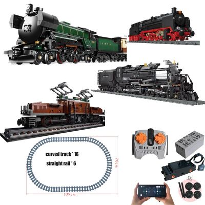 New City Spot High-tech Expert Ultimate Series Train Building Blocks RC train power pack train track Toys For Children Gift