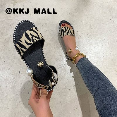 KKJ MALL รองเท้าผู้หญิง รองเท้าเเตะ รองเท้สแตะหญิง 2021 ใหม่ 112428