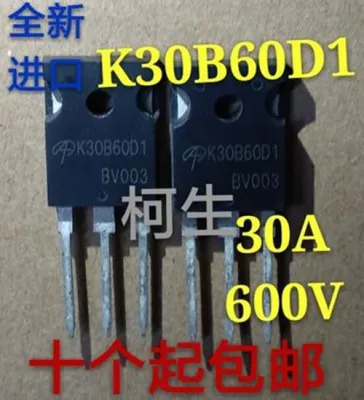 5 ชิ้น AOK30B60D1 K30B60D1 30A600V TO-247