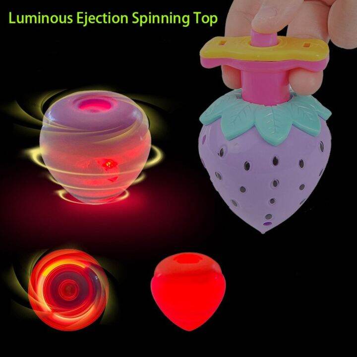 G5EATJ Kindergarten Gift Classic Toys Ejection Toy Spinning Top Cartoon
