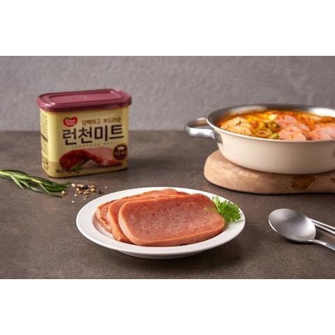 Thịt hộp hàn quốc spam dongwon lotte the luncheon meet 340g - ảnh sản phẩm 6