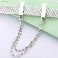 ✵﹍ Original Reflexions Safety Chain Clip Stopper Beads Fit 925 Sterling Silver Bead Charm Bracelet Bangle Diy Jewelry