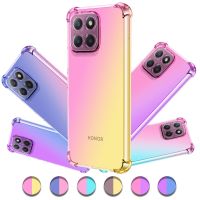 Luxury Phone Case for Honor X8 8A 8S 2020 8X 5G X7 7A X6 10 Lite 10X Lite 10i x10 9S 9C 9A 9X Lite 9X Pro X9 Gradient TPU Cover