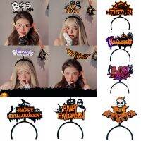 ที่คาดผมฮาโลวีน halloween accessories SUNNYDOLL กระโหลกศีรษะ แถบคาดศีรษะฮาโลวีนเรืองแสง LED โกสต์ผี แมวดำ ฟักทองประดับศีรษะ น่ารักน่ารักๆ ตกแต่งปาร์ตี้ฮาโลวีน ห่วงผมแมงมุม สำหรับผู้หญิง