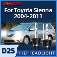 Kingsofe 2ชิ้น D2s 6000K Hid Bulb Lampu Depan Mobil ไฟหน้าซีนอนโคมไฟสำหรับ Sienna Toyota 2004 2005 2006 2007 2008 2009 2010 2011