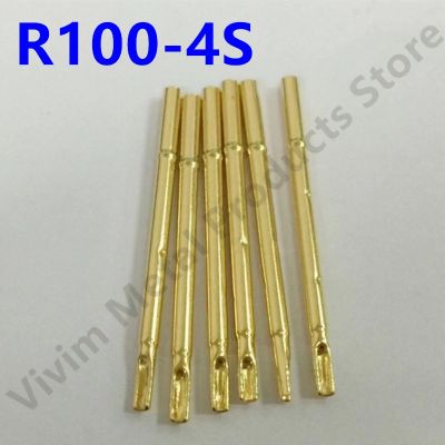 【CW】❉✔  100PCS R100-4S Test Pin P100-B1 Receptacle Tube Needle Sleeve Solder Probe 29.2mm Outer Dia 1.67mm