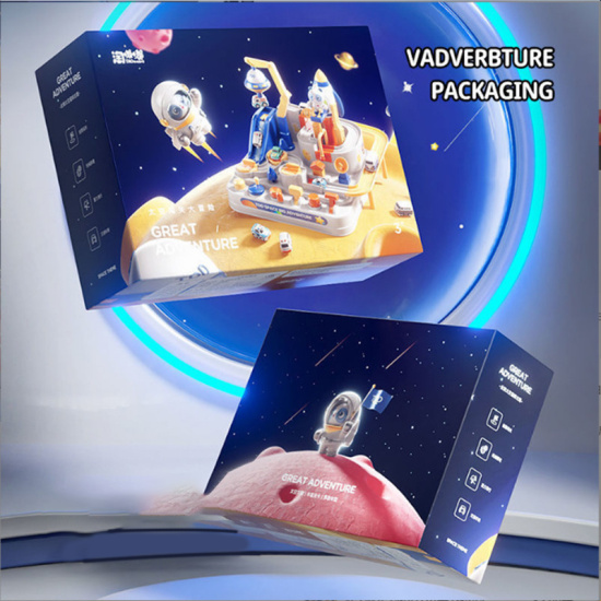Yadou đồ chơi xe lửa đường ray từ tính trò chơi phiêu lưu không gian cho - ảnh sản phẩm 4