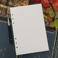 [COD] hand account book creative simple A5 monochrome loose-leaf replacement core wholesale exquisite six-hole diary plan notepad