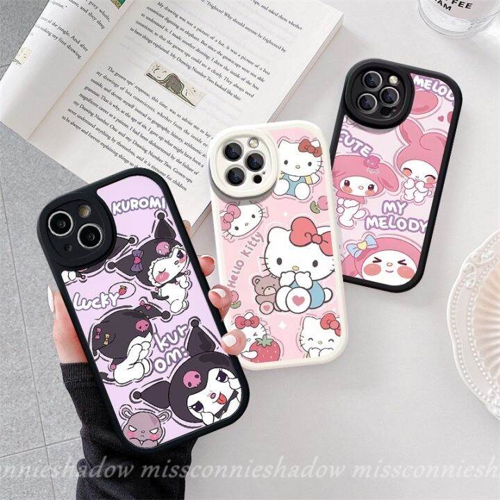 เคสโทรศัพท์มือถือ-แบบนิ่ม-ลายการ์ตูนคิตตี้-กันกระแทก-สําหรับ-iphone-7-6-8-12-13-14-x-xr-6s-2020-xs