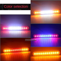 4pcs 12V24V 12 Led Car Trailer Truck Motorcycle side marker light Emergency Beacon Warning Hazard Flash Strobe Turn Light Bar